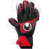 Luvas de guarda-redes UHLSport Powerline Soft Flex Frame Preto Vermelho