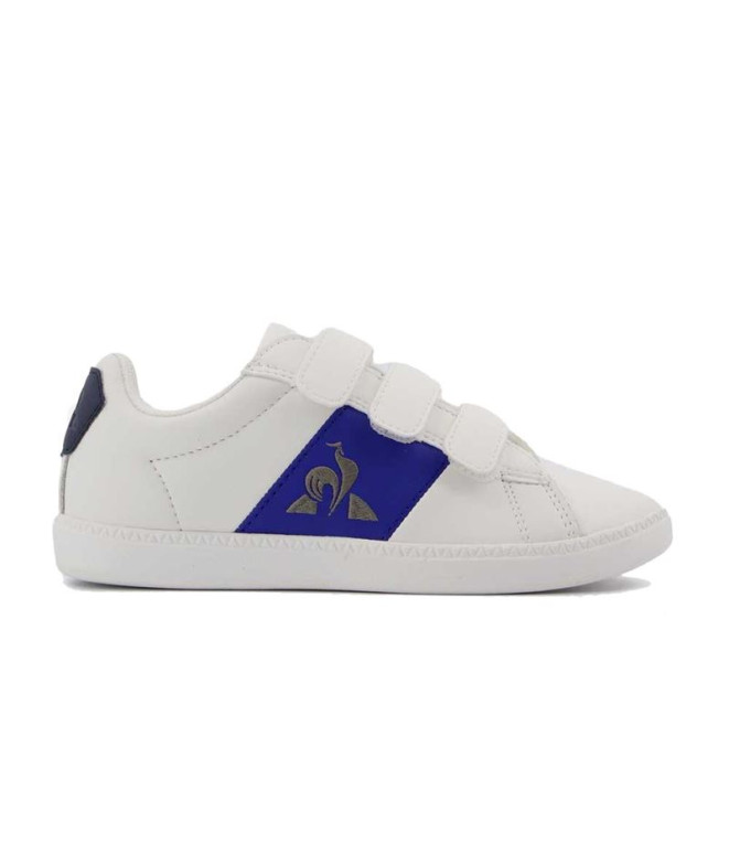 Le coq Sportif Courtclassic Ps Optical White/Cobalt Boy Chaussures