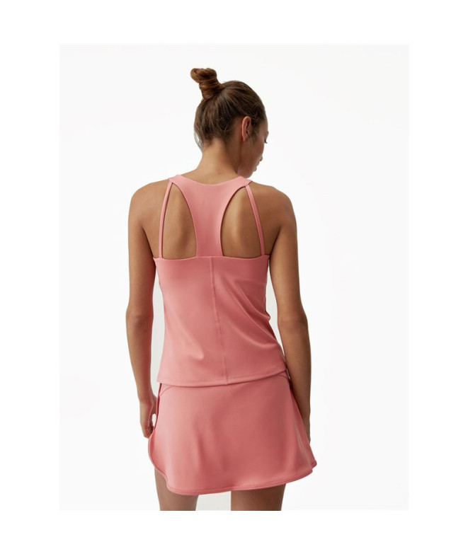 Born Living Yoga Gadea Pink Peach T-Shirt Femme