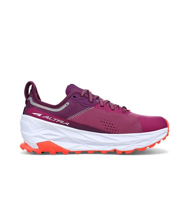 Sapatilhas de trail running Altra Olympus 5 Roxo/Laranja para mulher