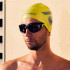 Óculos de natação Aqua Sphere Kayenne Pro Preto Amarelo Lentes fotocromáticas