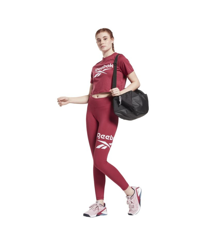 Malhas longas Reebok Identity Logo W Punch Berry