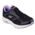 Zapatillas Skechers Go Run Consistent - Mujer Black Leather/Lavender Trim