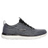Zapatillas Skechers Summits - Louvin Hombre Black Mesh/Pu/White Trim