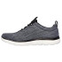 Zapatillas Skechers Summits - Louvin Hombre Black Mesh/Pu/White Trim