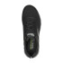 Sapatilhas Skechers Faixa - Mais larga Homem Malha preta/Pu/Carvão