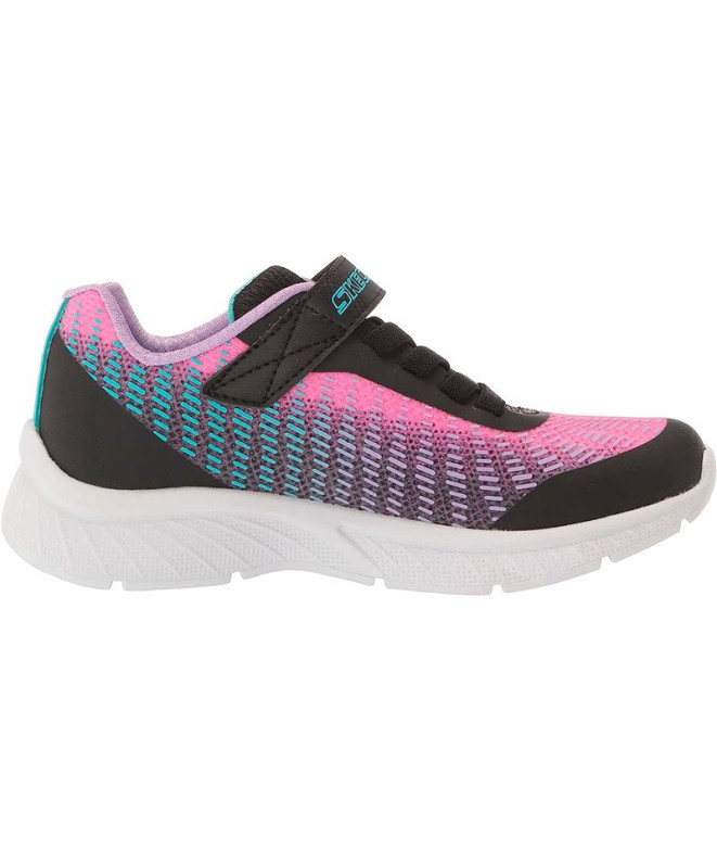 Chaussures Skechers Microspec Plus - Swi Fille Noir