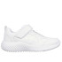 Sapatilhas Skechers Bounder-Power Study Menino Sintético branco/ Guarnição branca