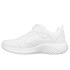 Sapatilhas Skechers Bounder-Power Study Menino Sintético branco/ Guarnição branca