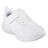 Sapatilhas Skechers Bounder-Power Study Menino Sintético branco/ Guarnição branca