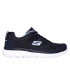 Sapatilhas Skechers Burns- Agoura Homem Couro/ Malha/ Guarnição da Marinha