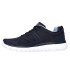 Sapatilhas Skechers Burns- Agoura Homem Couro/ Malha/ Guarnição da Marinha