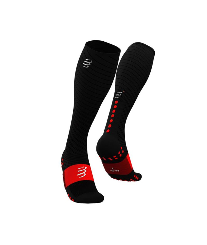 Chaussettes de running Compressport Full Recovery Noir