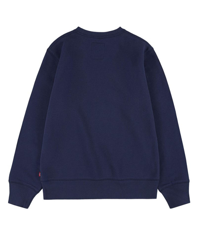 Moletom Levi's Batwing Crewneck Dress Blues Menino