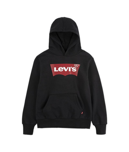 Levi's Batwing Screenprint Hoodie Noir Garçons