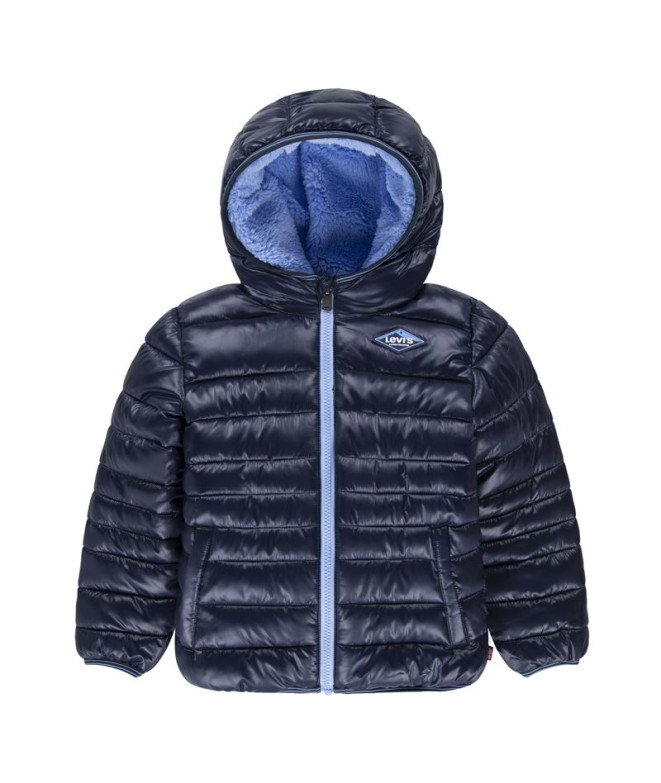 Levi's Sherpa Lined Mdwt Puffer J Dress Blues Boy's Jacket