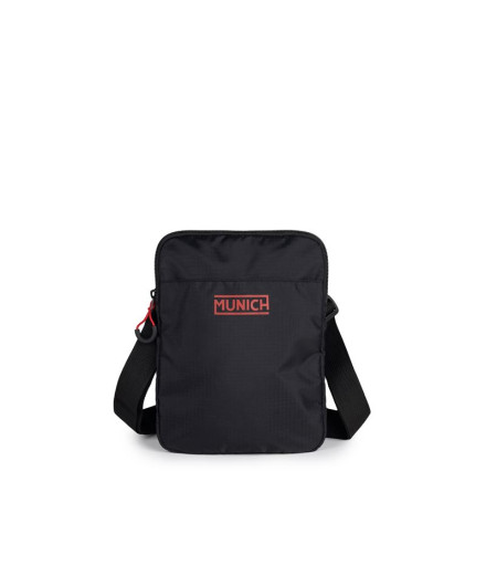Mala a tiracolo Munich Ginásio Esportes 2.0 Slim Preto