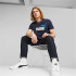 Camiseta Casual Puma Ess+ 2 Col Logo Navy Homem