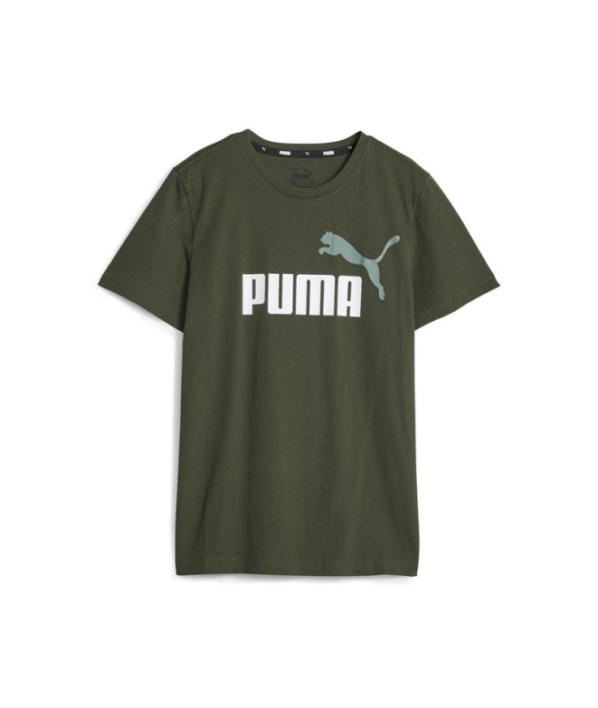 T-Shirt Puma Ess+ 2 Col Logo para crianças