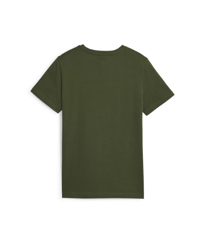 T-Shirt Puma Ess+ 2 Col Logo para crianças