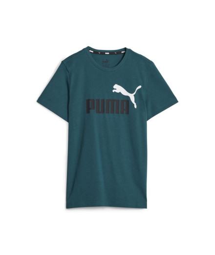 Camiseta da Puma Ess+ 2 Col Logo Infantil