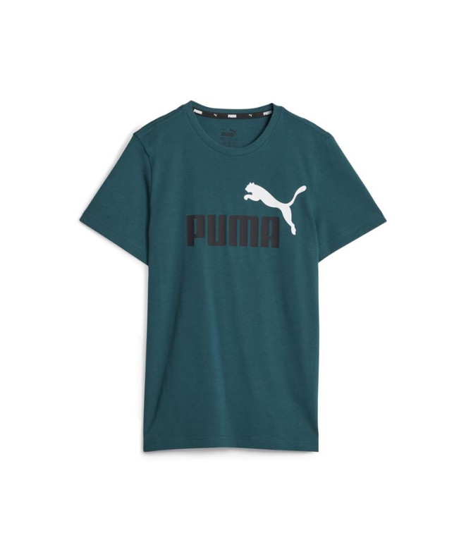 T-Shirt Puma Ess+ 2 Col Logo para crianças