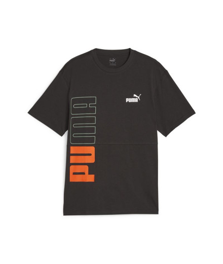 T-shirt Puma Power Colorblock para homem T-shirt Puma Power Colorblock para homem