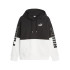 Sudadera Puma Power Colorblock Negro Mujer