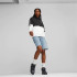 Sudadera Puma Power Colorblock Negro Mujer