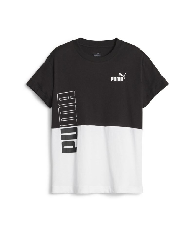 Camiseta de Puma Power Colorblock Infantil