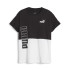 T-shirt Puma Power Colorblock para crianças