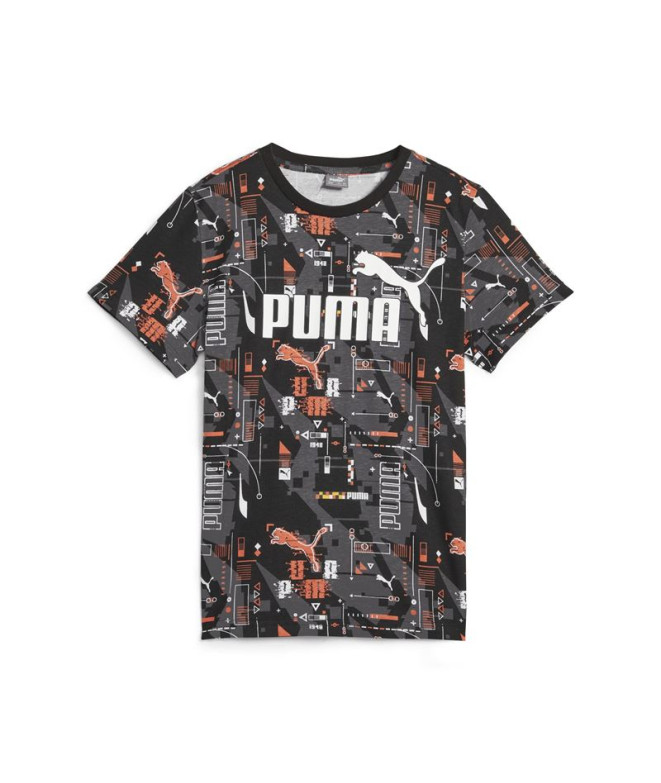 Puma Ess+ Futureverse Aop Kids T-Shirt