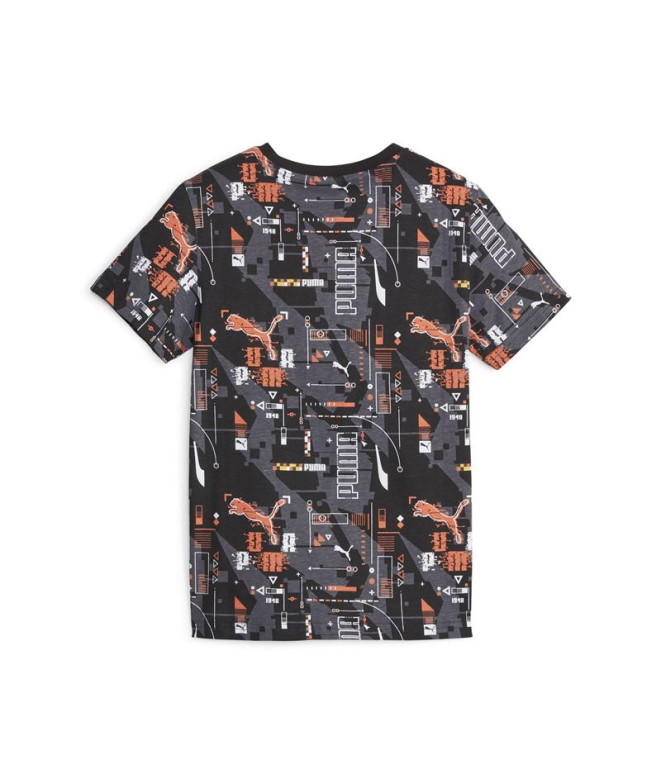 Puma Ess+ Futureverse Aop Kids T-Shirt