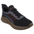 Zapatillas Skechers Bobs Geo Hombre Black Knit/Multi Synthetic Trim