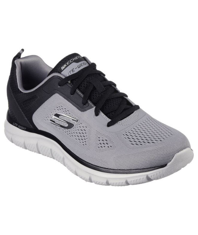 Chaussures Skechers Piste - Marron homme