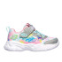 Sapatilhas Skechers Unicorn Storm Menina Malha prateada/desbotada