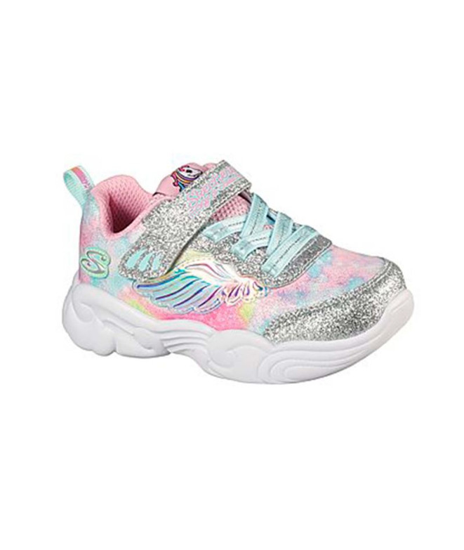 Sapatilhas Skechers Unicorn Storm Menina Malha...