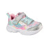 Sapatilhas Skechers Unicorn Storm Menina Malha prateada/desbotada