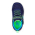 Sapatilhas Skechers Comfy Flex - Mini Tr Menino Têxtil Marinho & / Azul & Lime Trim