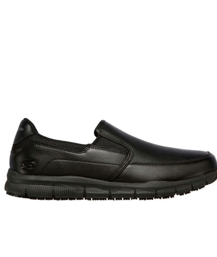 Sapatilhas Skechers Nampa- Groton Homem Preto Sintético/Pu