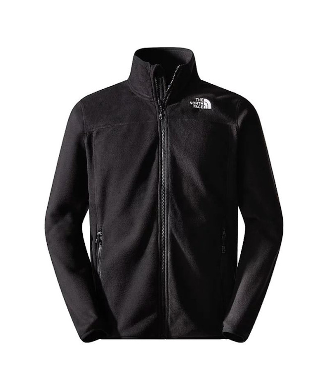 Chaqueta de Montaña The North Face 100 Glacier Black Hombre