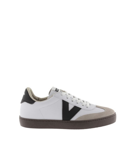 Chaussures Victoria Berlin Cycliste Effet Cuir & Suède Blanc Chaussures Victoria Berlin Cycliste Effet Cuir & Suède Blanc