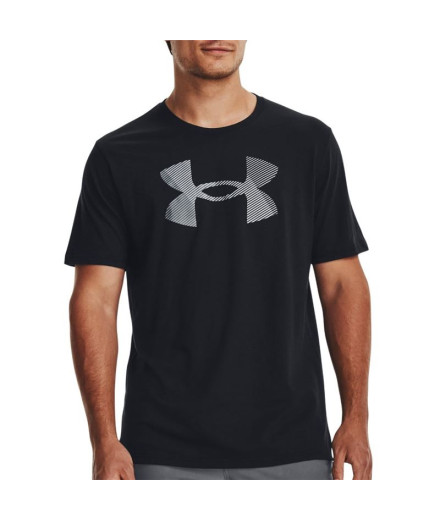T-shirt Fitness Under Armour Homme by Big Logo Fill Ss Black 2