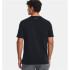Camiseta Fitness Under Armour Homem por Big Logo Fill Ss Preto