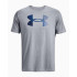 Camiseta Fitness Under Armour Homem por Big Logo Fill Ss Cinzento
