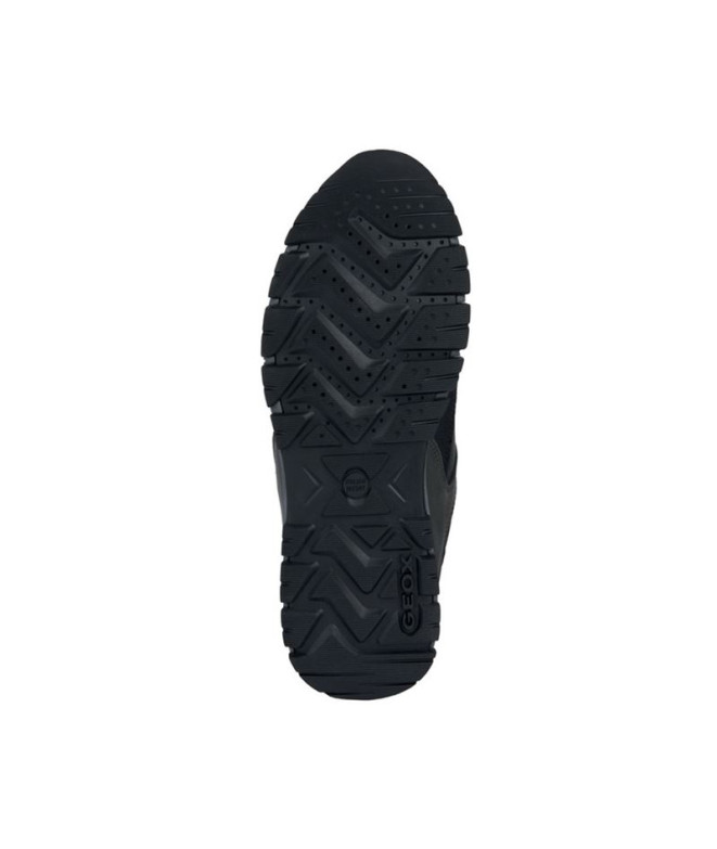 Chaussures Geox Delray Abx Noir/Graphite Homme