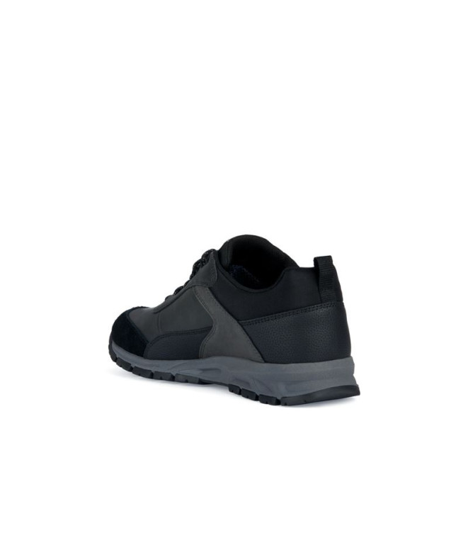 Chaussures Geox Delray Abx Noir/Graphite Homme