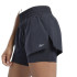 Pantalon de Running Reebok Wor Run 2 In 1 Short Femme