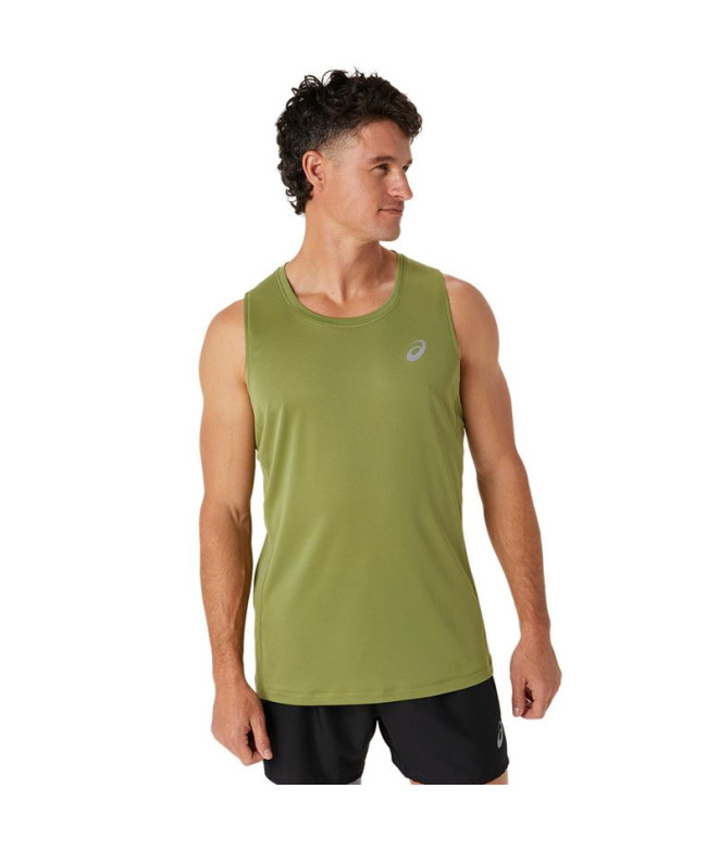 ASICS Core Singlet Hommes Running Top Cactus