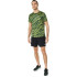 Camiseta de Running ASICS Core All Over Print Ss Top Hombre Cactus/Rain Forest